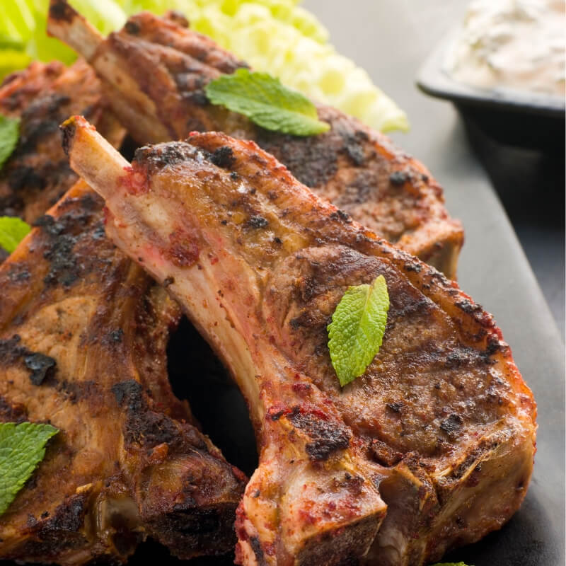 Lamb Chops With Lime Sauce